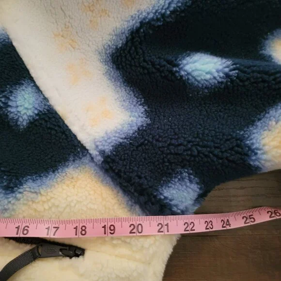 Free People Hit The Slopes Fleece Jacket Womens XS Soft Glow Sun Casual Boho - Picture 5 of 6